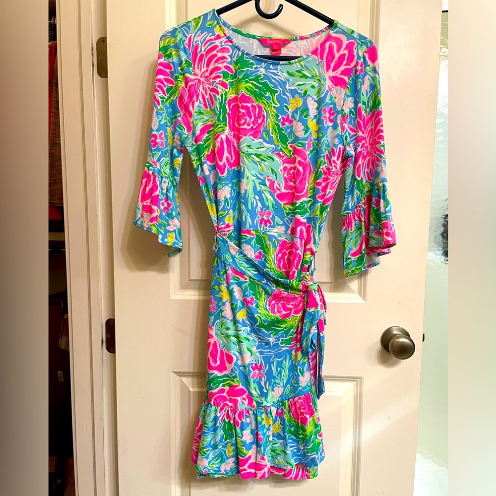 Lilly Pulitzer floral dress size small